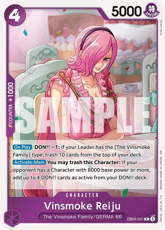 Image for Vinsmoke Reiju (EB05-031) (Extra Booster: One Piece Heroines Edition Vol. 2) (EB05) - One Piece Card Game