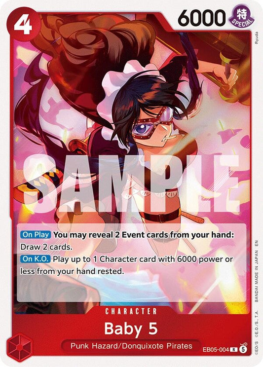 Image for Baby 5 (EB05-004) (Extra Booster: One Piece Heroines Edition Vol. 2) (EB05) - One Piece Card Game