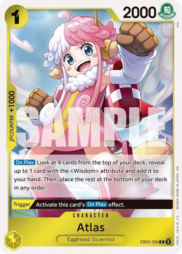 Image for Atlas (EB05-050) (Extra Booster: One Piece Heroines Edition Vol. 2) (EB05) - One Piece Card Game