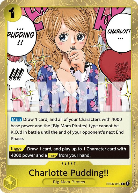 Image for Charlotte Pudding!! (EB05-059) (Extra Booster: One Piece Heroines Edition Vol. 2) (EB05) - One Piece Card Game
