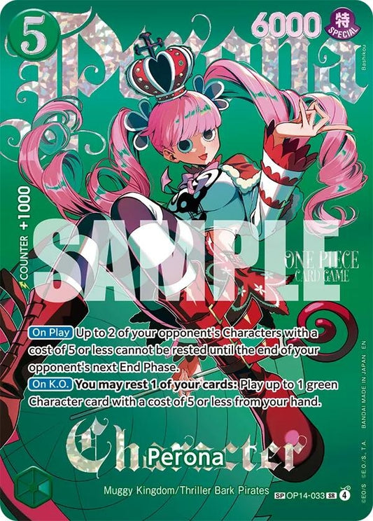 Image for Perona (OP14-033) (SP) (OP14-033) (Extra Booster: One Piece Heroines Edition Vol. 2) (EB05) - One Piece Card Game