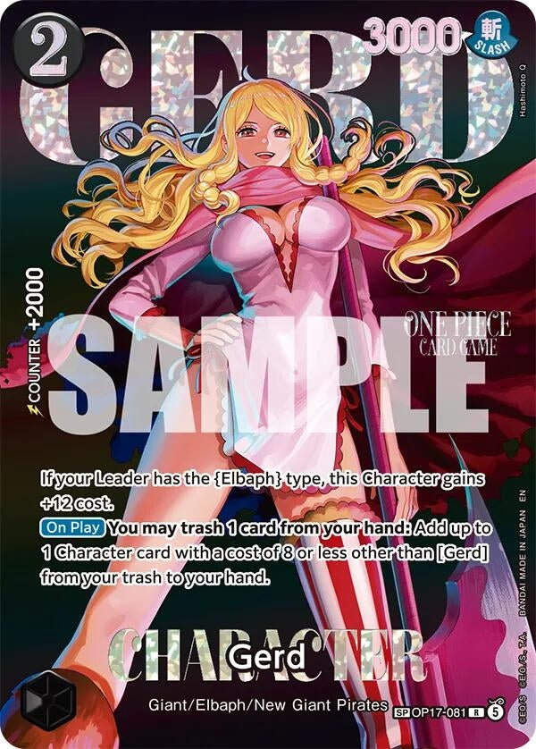 Image for Gerd (OP17-081) (SP) (OP17-081) (Extra Booster: One Piece Heroines Edition Vol. 2) (EB05) - One Piece Card Game