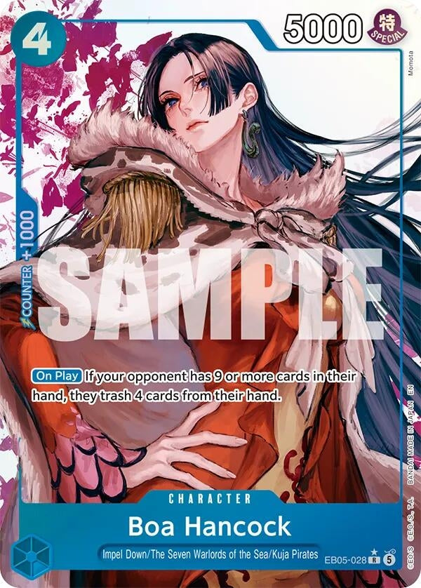 Image for Boa Hancock (028) (Alternate Art) (EB05-028) (Extra Booster: One Piece Heroines Edition Vol. 2) (EB05) - One Piece Card Game