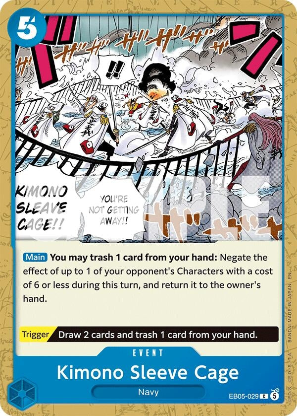 Image for Kimono Sleeve Cage (EB05-029) (Extra Booster: One Piece Heroines Edition Vol. 2) (EB05) - One Piece Card Game