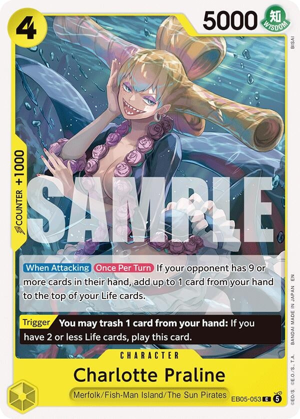 Image for Charlotte Praline (EB05-053) (Extra Booster: One Piece Heroines Edition Vol. 2) (EB05) - One Piece Card Game