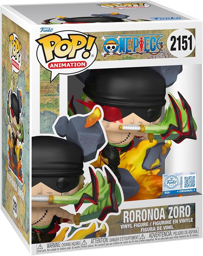 Funko POP! Premium: One Piece - Zoro King of Hell