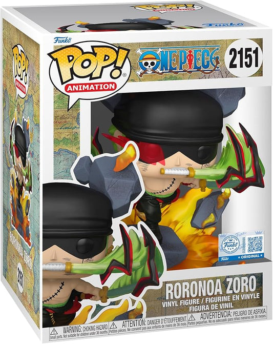 Funko POP! Premium: One Piece - Zoro King of Hell