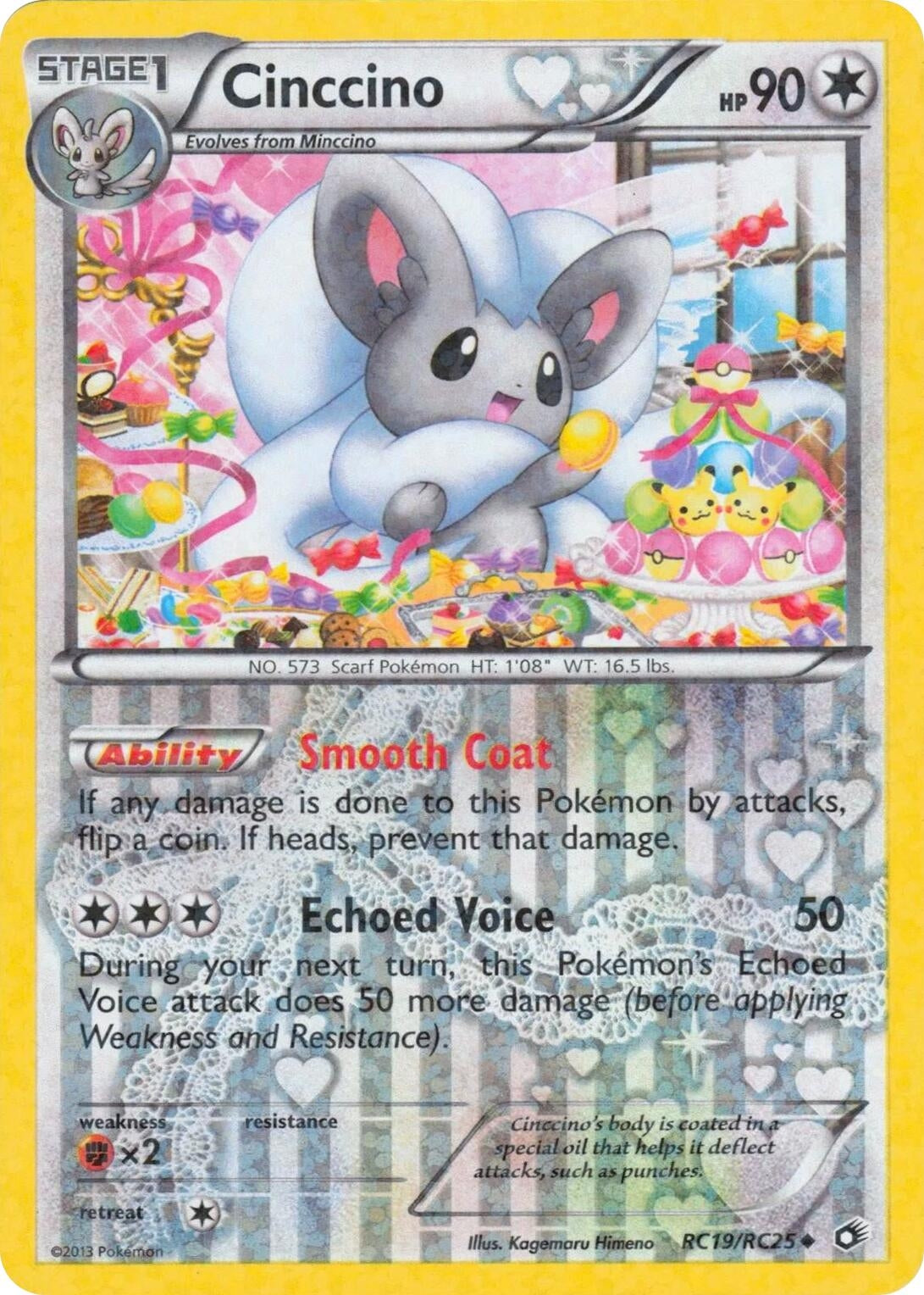 Cinccino (RC19/RC25) (Legendary Treasures: Radiant Collection)