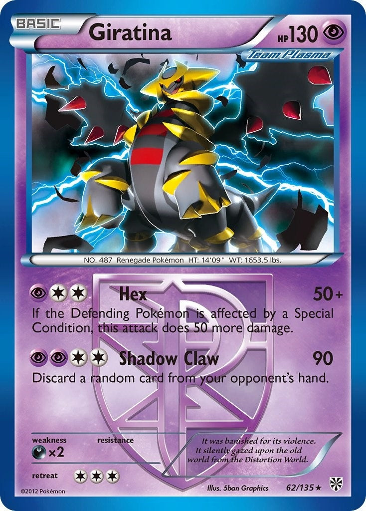Giratina (Team Plasma) (62/135) (Plasma Storm)