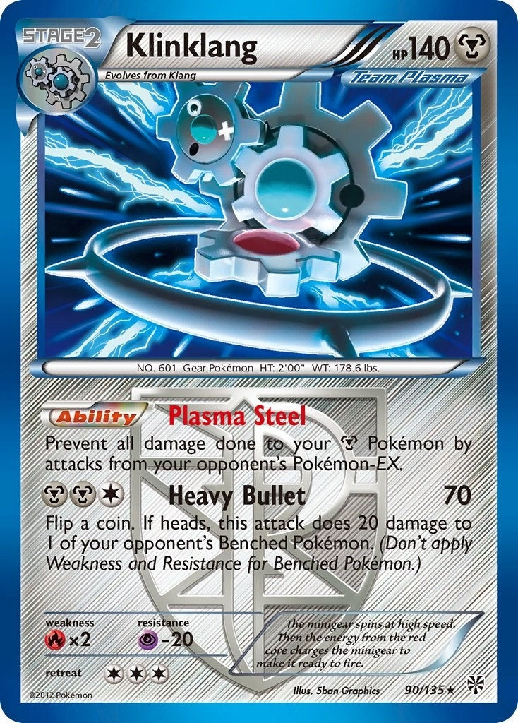 Klinklang (Team Plasma) (90/135) (Plasma Storm)