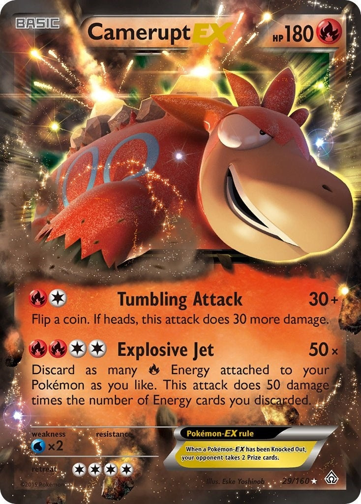 Camerupt EX (29/160) (XY - Primal Clash)