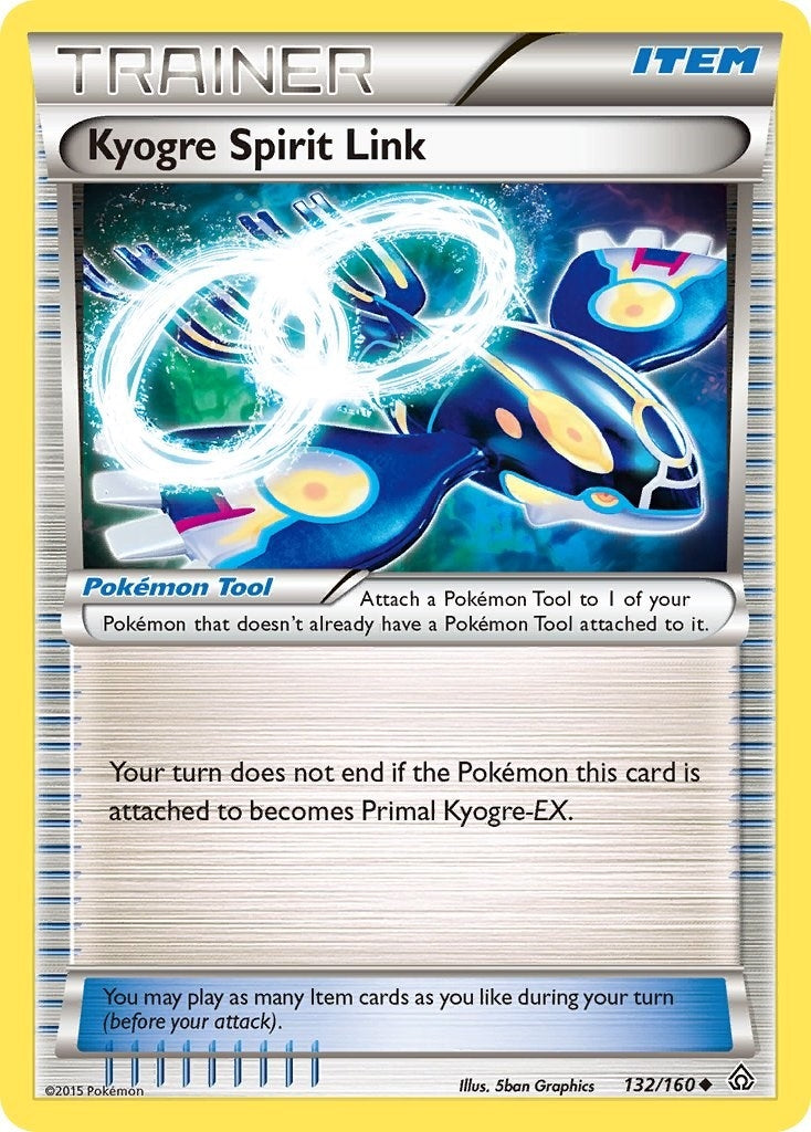 Kyogre Spirit Link (132/160) (XY - Primal Clash)