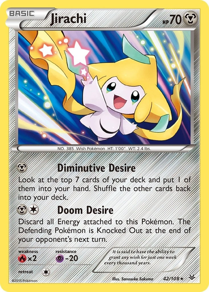 Jirachi (42/108) (XY - Roaring Skies)