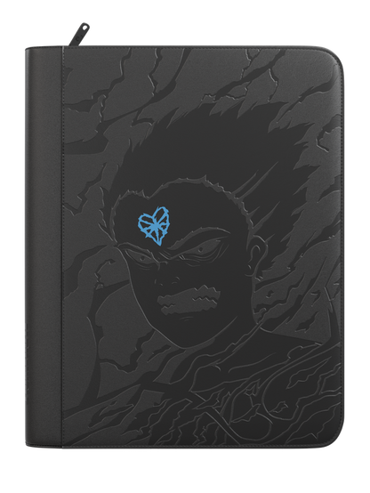 Palms off gaming Limited Edition MEGA Capacity 9 Pocket Zip Binder - POG X Alpha Wolf