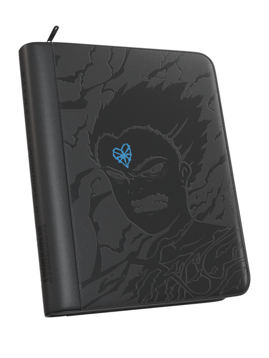 Palms off gaming Limited Edition MEGA Capacity 9 Pocket Zip Binder - POG X Alpha Wolf
