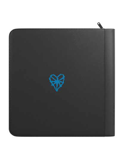 Palms off gaming Limited Edition MEGA Capacity 12 Pocket Zip Binder - POG X Alpha Wolf