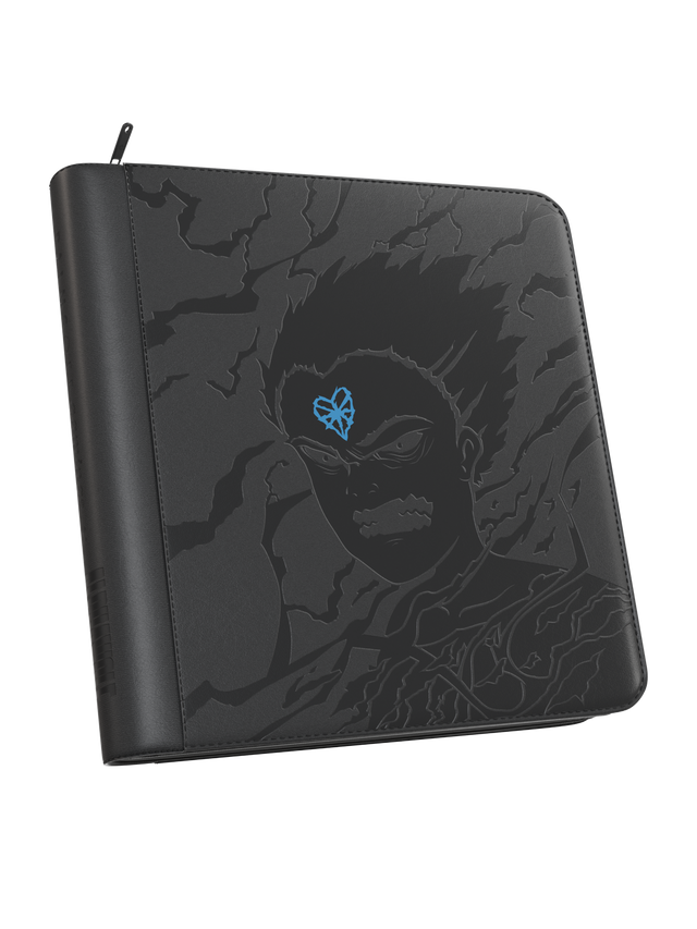 Palms off gaming Limited Edition MEGA Capacity 12 Pocket Zip Binder - POG X Alpha Wolf