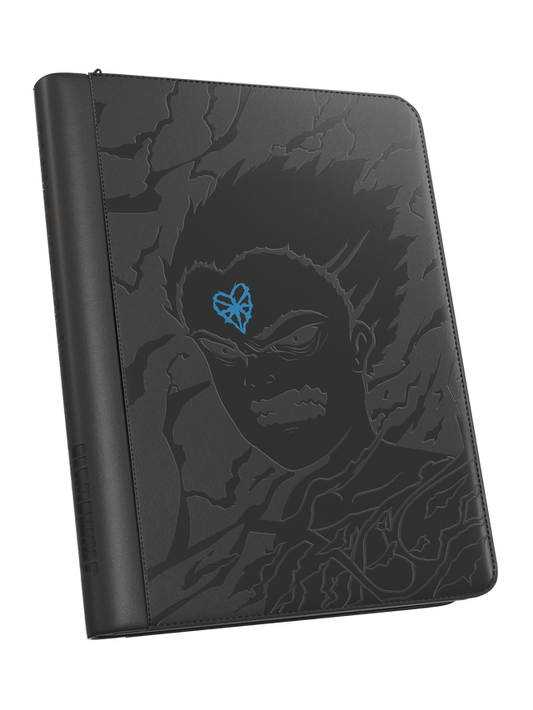 Palms off gaming Limited Edition MEGA Capacity 16 Pocket Zip Binder - POG X Alpha Wolf