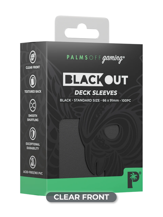 Blackout Deck Sleeves - Standard Size (assorted Colours)