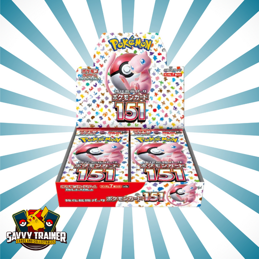 Pokemon 151 Booster Box (Japanese)