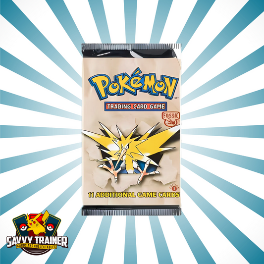 1st Edition Fossil - HEAVY booster pack