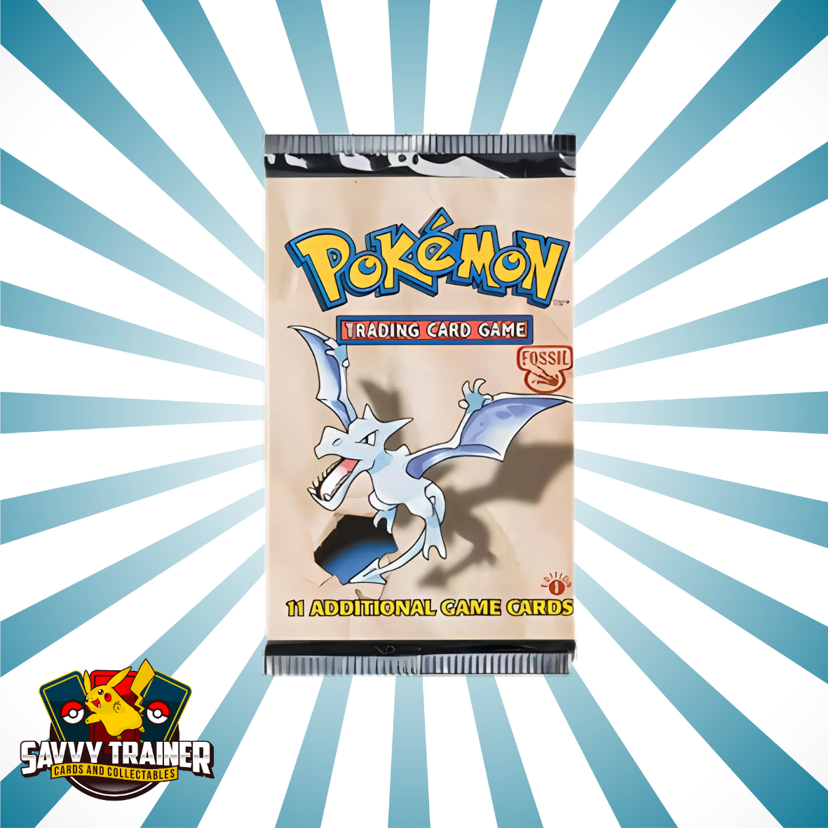 1st Edition Fossil - HEAVY booster pack
