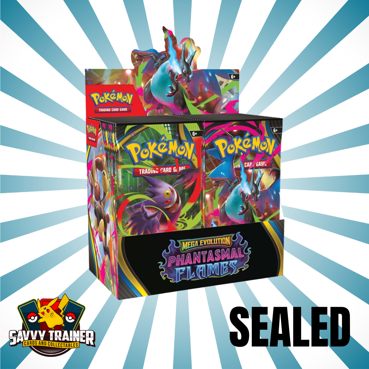 (SEALED)Pokemon Mega Evolution - Phantasmal Flames Booster box