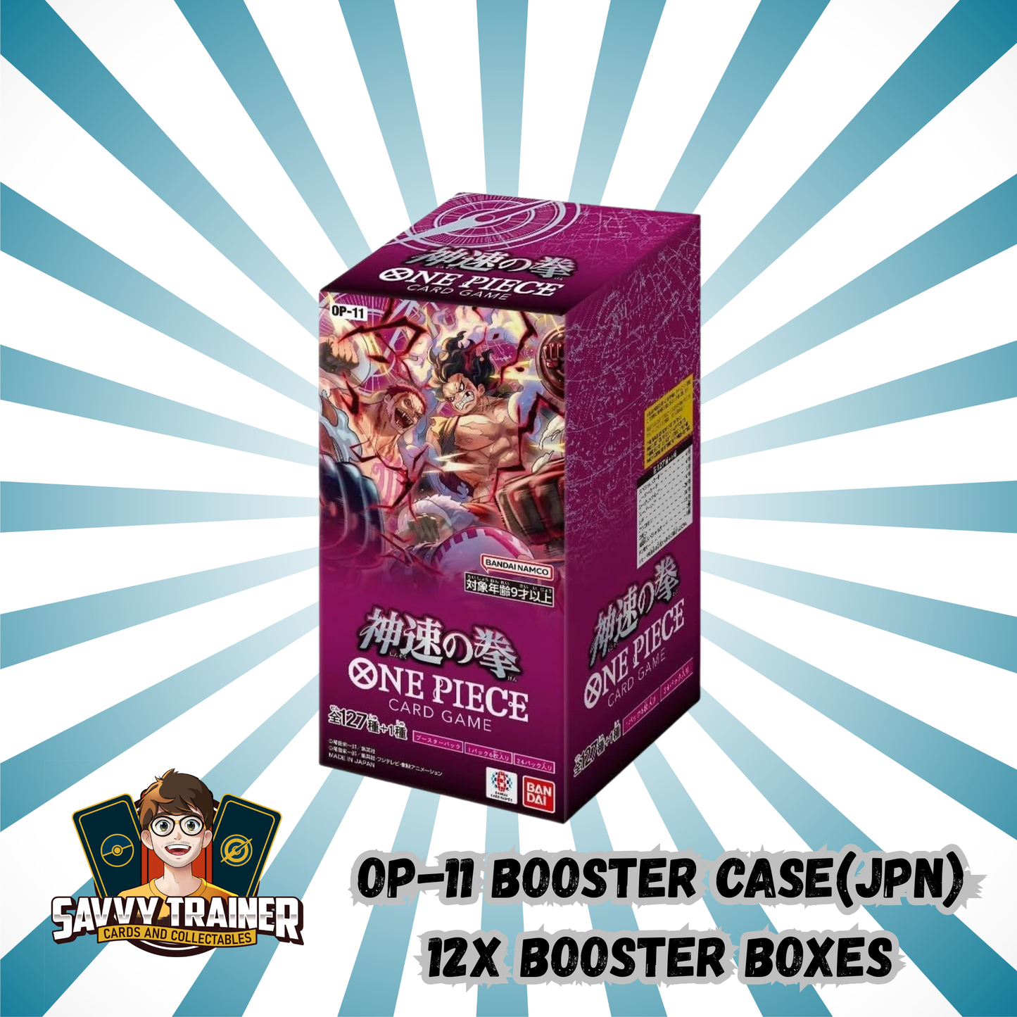 (CASE) One Piece OP-11 Japanese - Booster box case