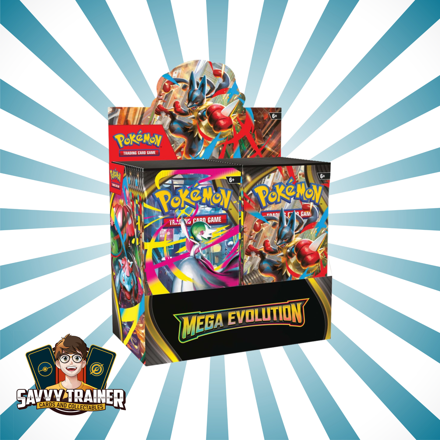 Pokémon Mega Evolution Booster box (enhanced)