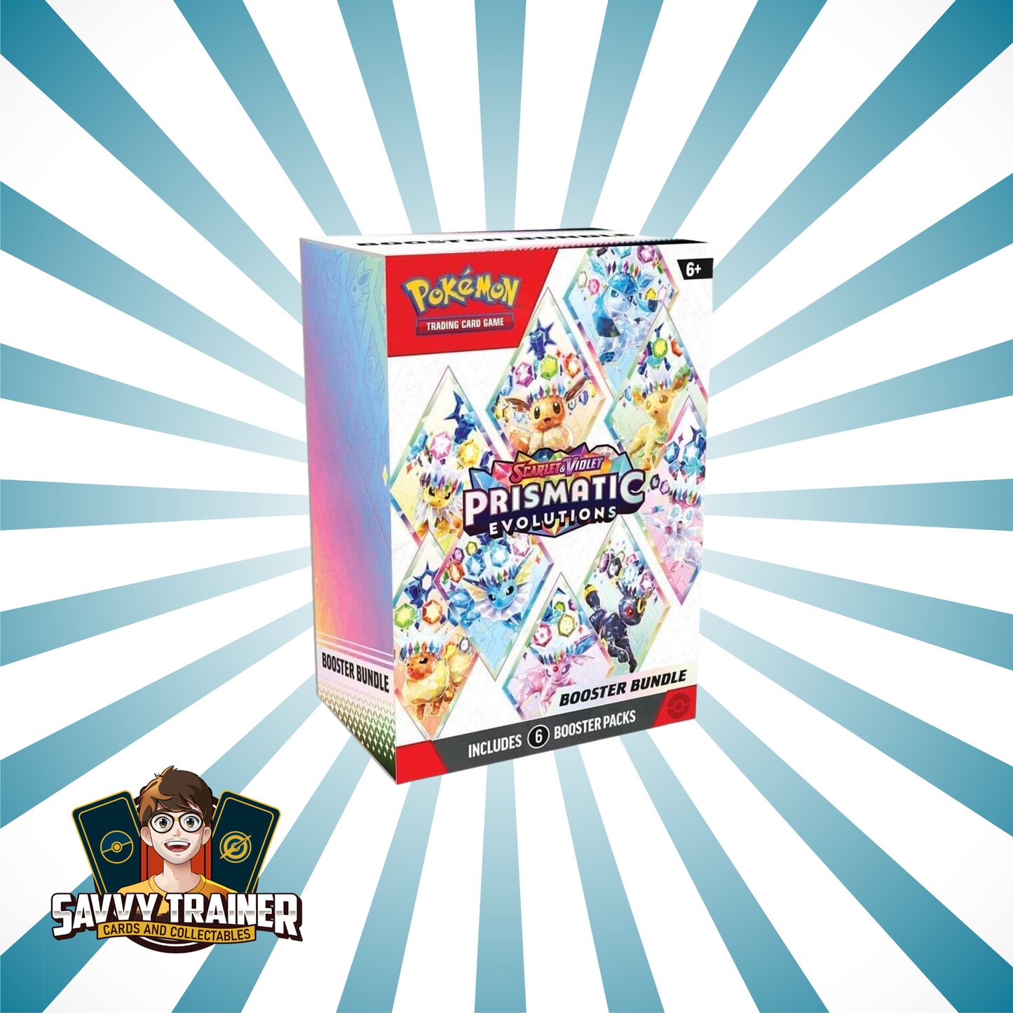 Pokemon - Prismatic Evolutions Booster Bundle