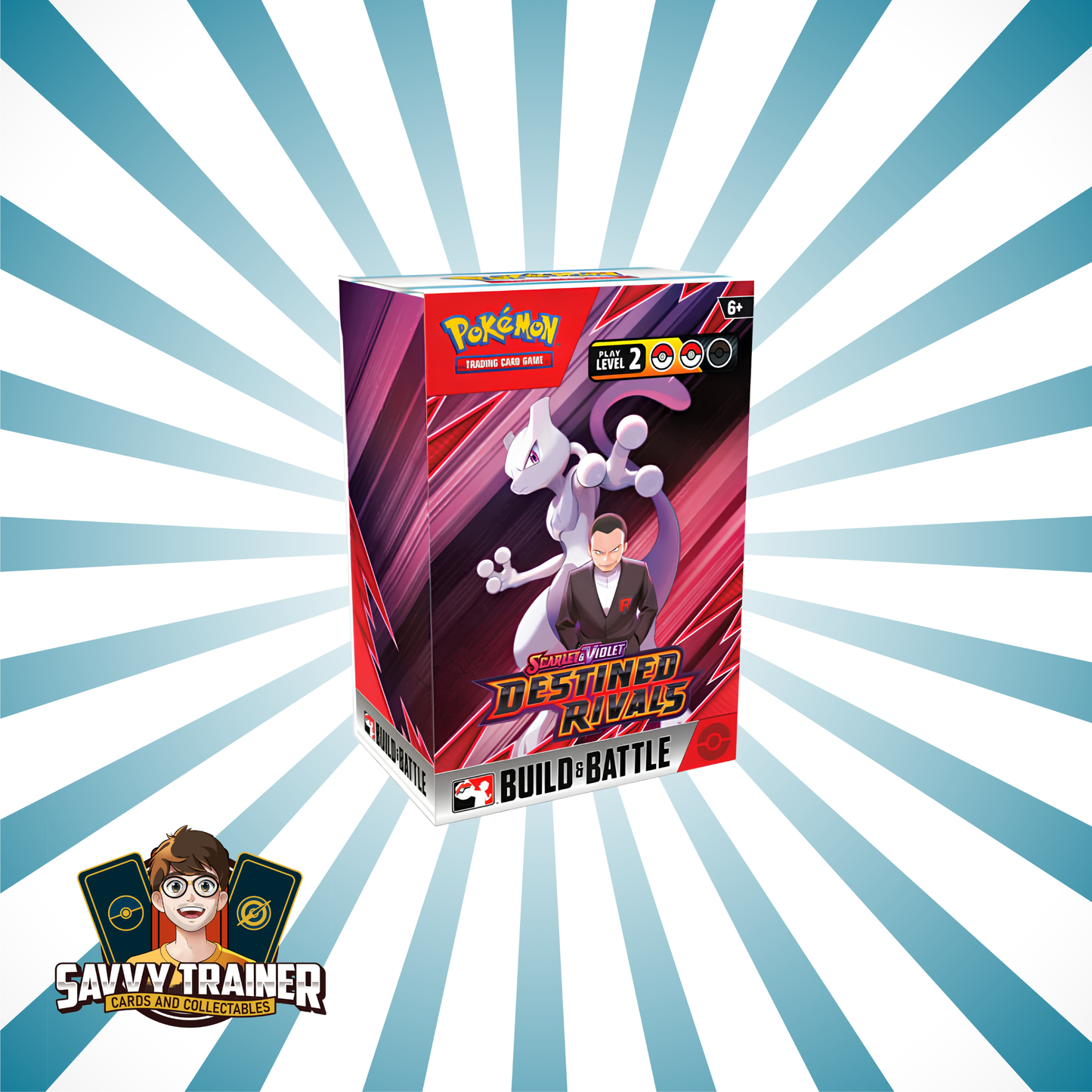 SCARLET & VIOLET DESTINED RIVALS BUILD & BATTLE BOX POKEMON TCG