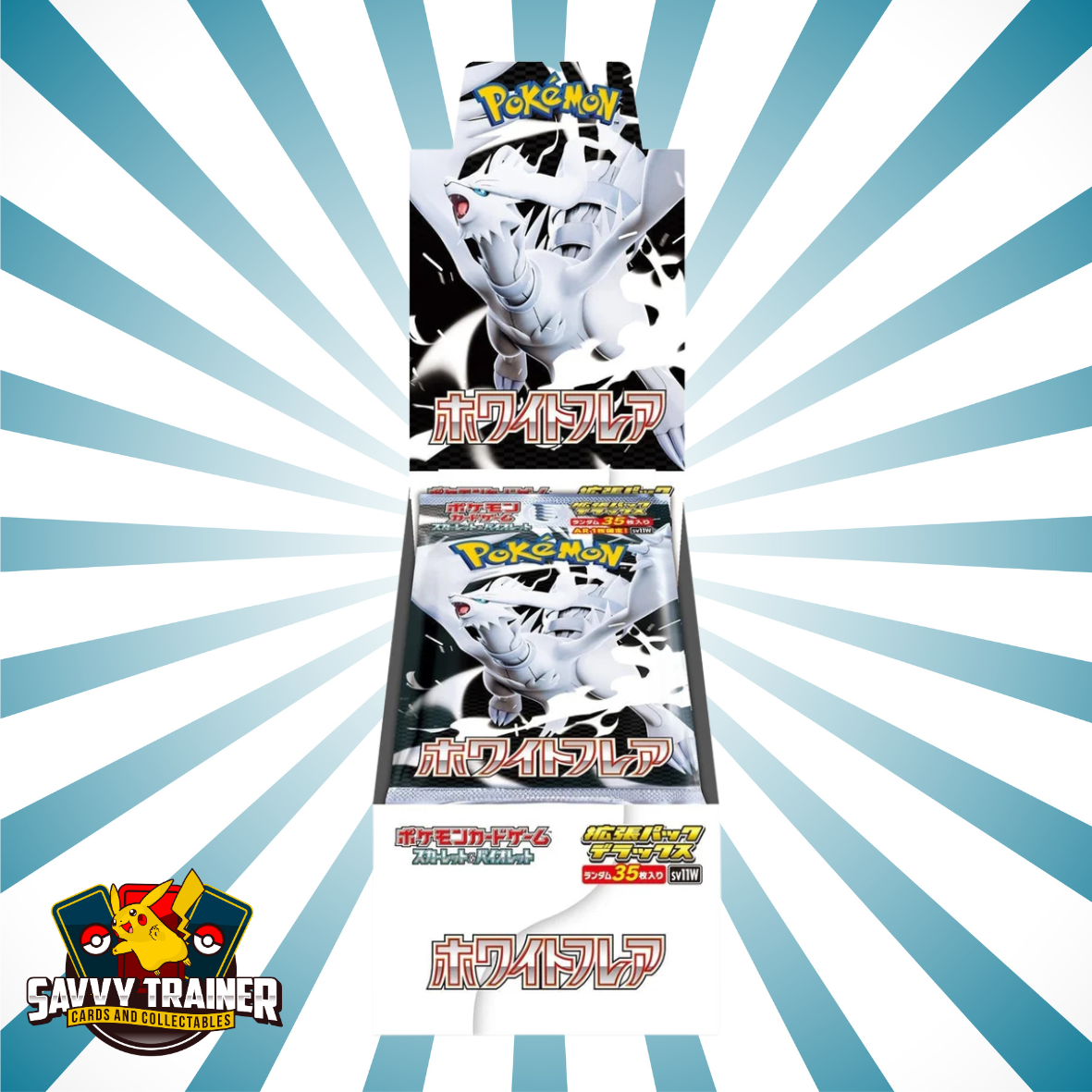 Pokemon TCG White Flare SV11W Deluxe Booster Box (Japanese)