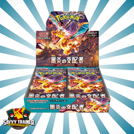 Scarlet and Violet - Ruler of the black flame booster box