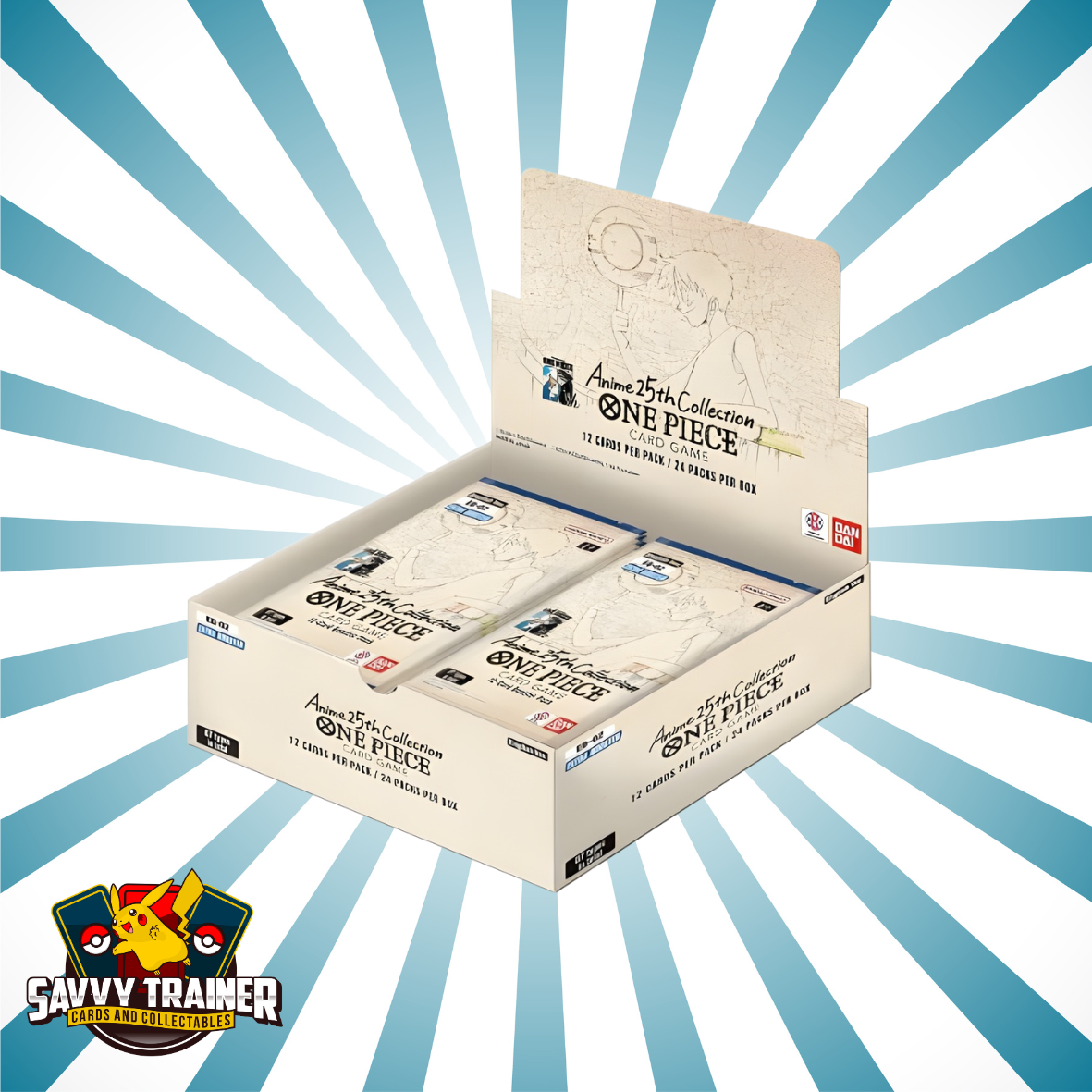 One Piece Card Game Extra Booster Box EB-02 Anime 25th Collection