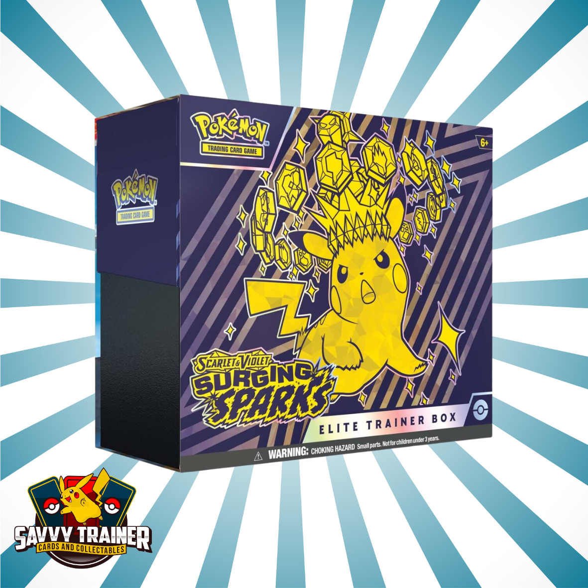POKÉMON TCG Scarlet & Violet 8 Surging Sparks Elite Trainer Box