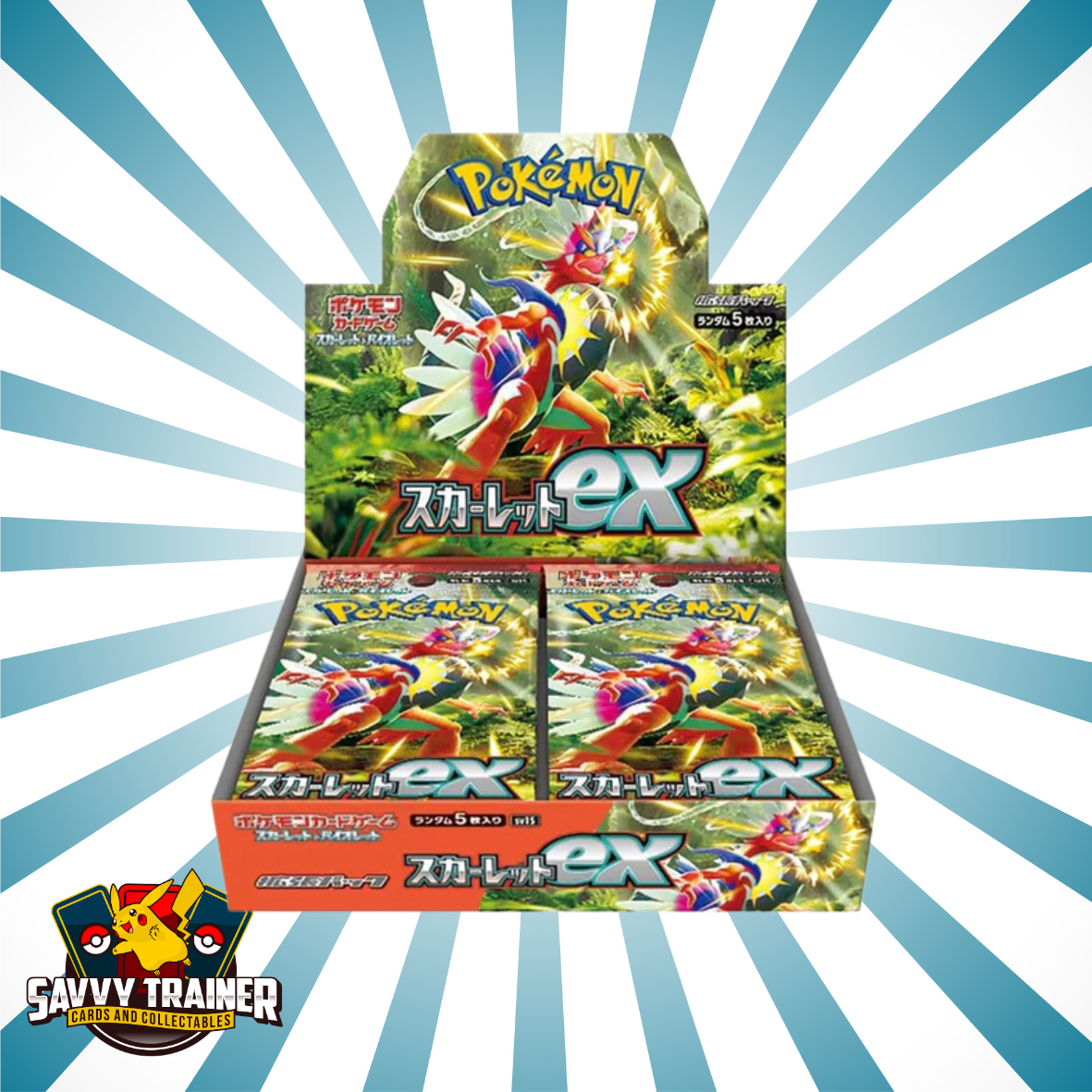 Pokemon Scarlet Booster box Japanese