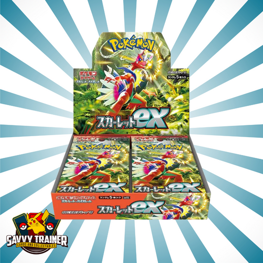 Pokemon Scarlet Booster box Japanese