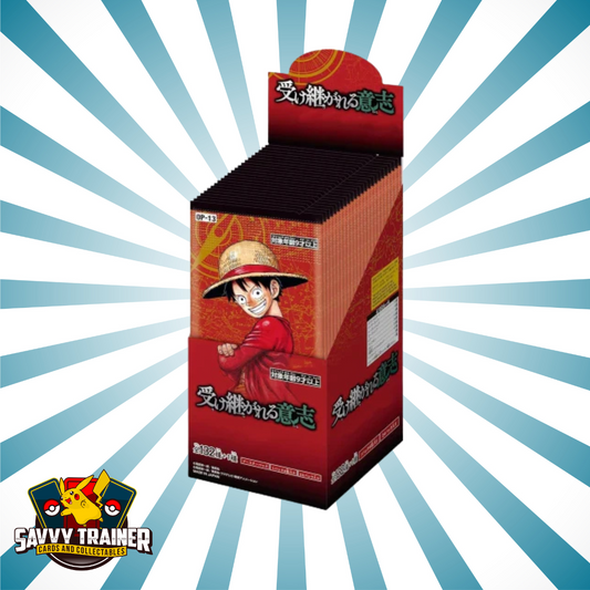 (pre-order) One piece - OP13 Carrying on his will booster box japanese