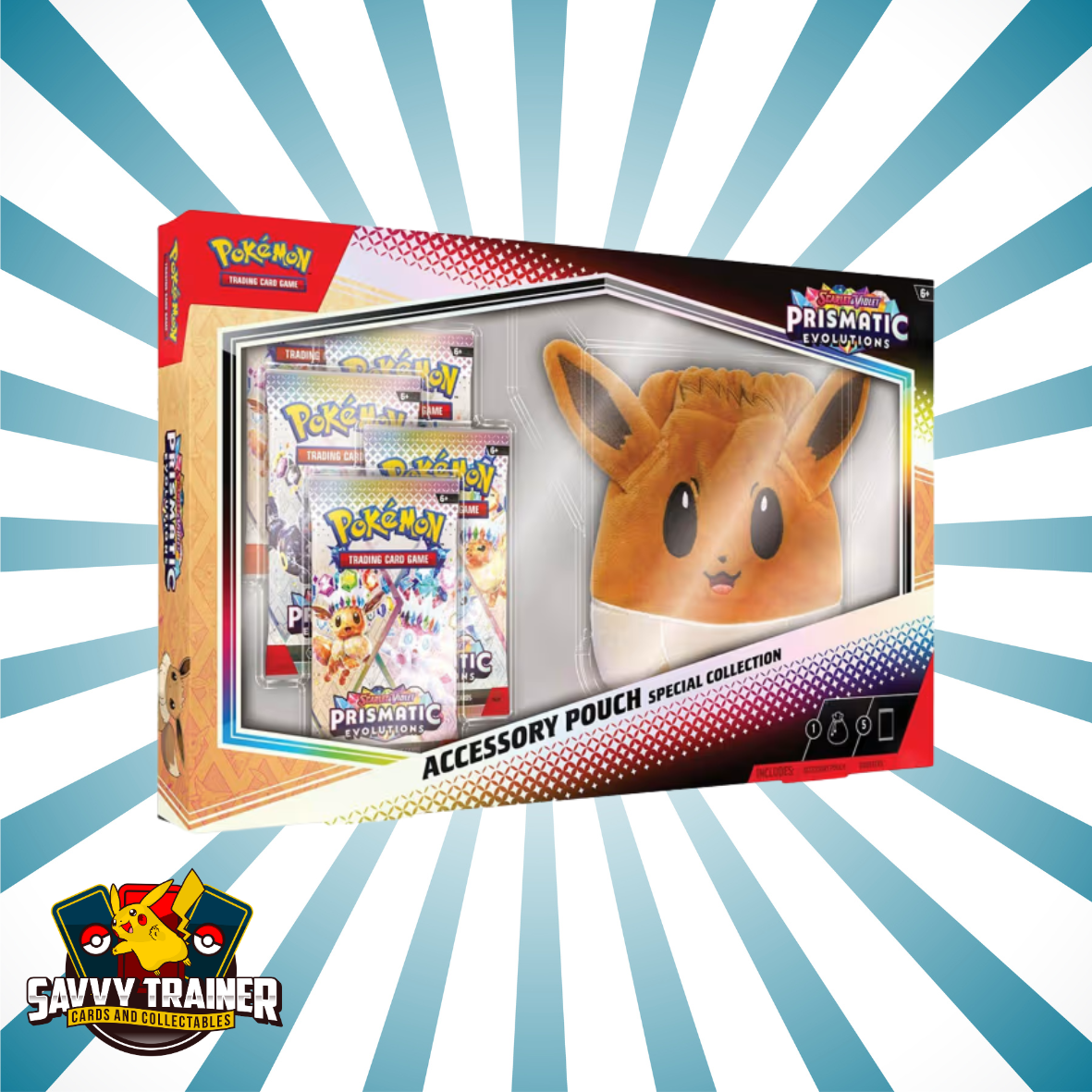 Scarlet & Violet - Prismatic Evolutions Accessory Pouch Special Collection