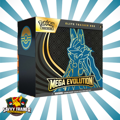 (PRE ORDER) -Pokémon TCG: Mega Evolution Elite Trainer Box (assorted)