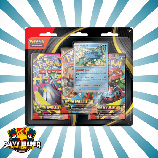 Pokémon TCG: Mega Evolution Three Booster Blister