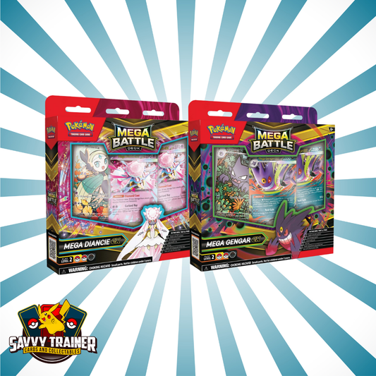 Pokémon TCG: Mega Battle Deck—Mega Gengar ex / Mega Diancie ex (SET OF 2)