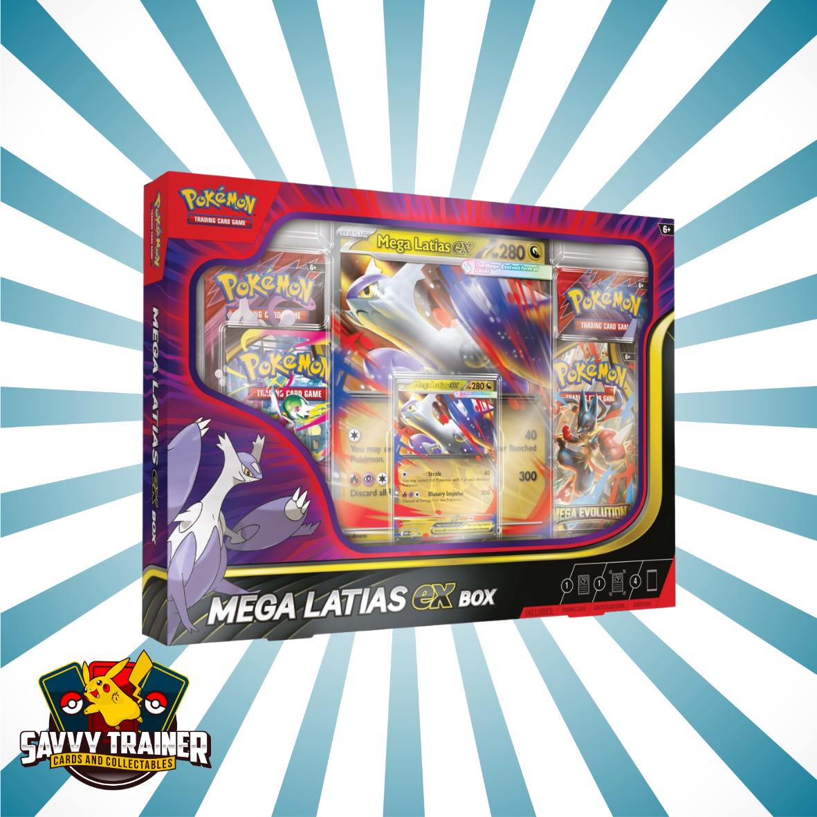 Pokémon TCG: Mega Latias ex Box
