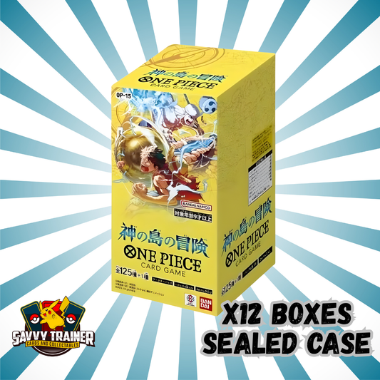 (PREORDER)(CASE) One Piece OP15 Adventure of Kami’s Island Booster box Japanese