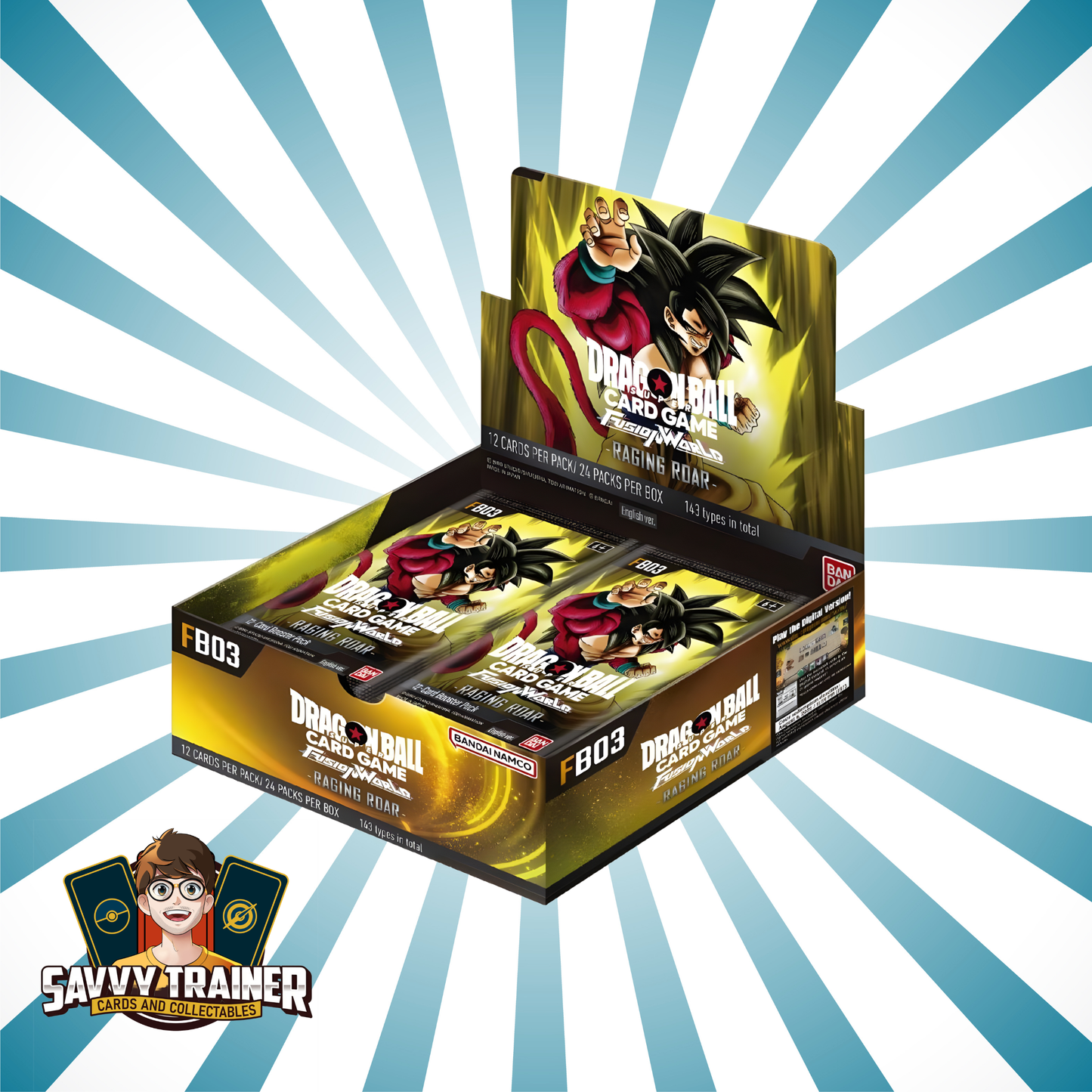 Dragon Ball Fusion World - Raging Roar (FB03) Booster box