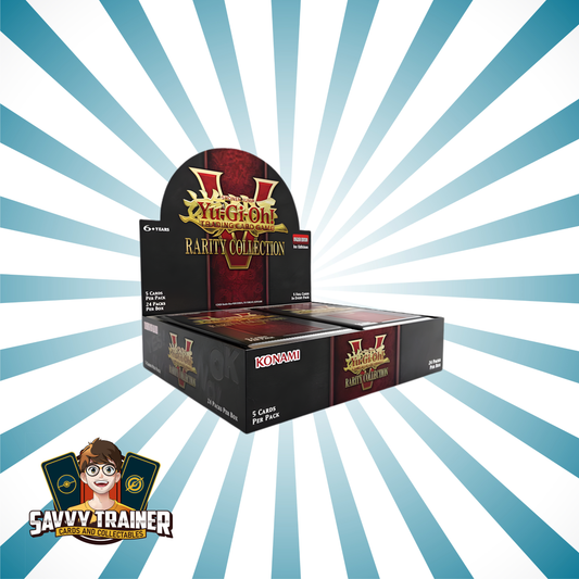 (PREORDER) Yu-Gi-Oh! TCG Rarity Collection V - 5 x Card Booster