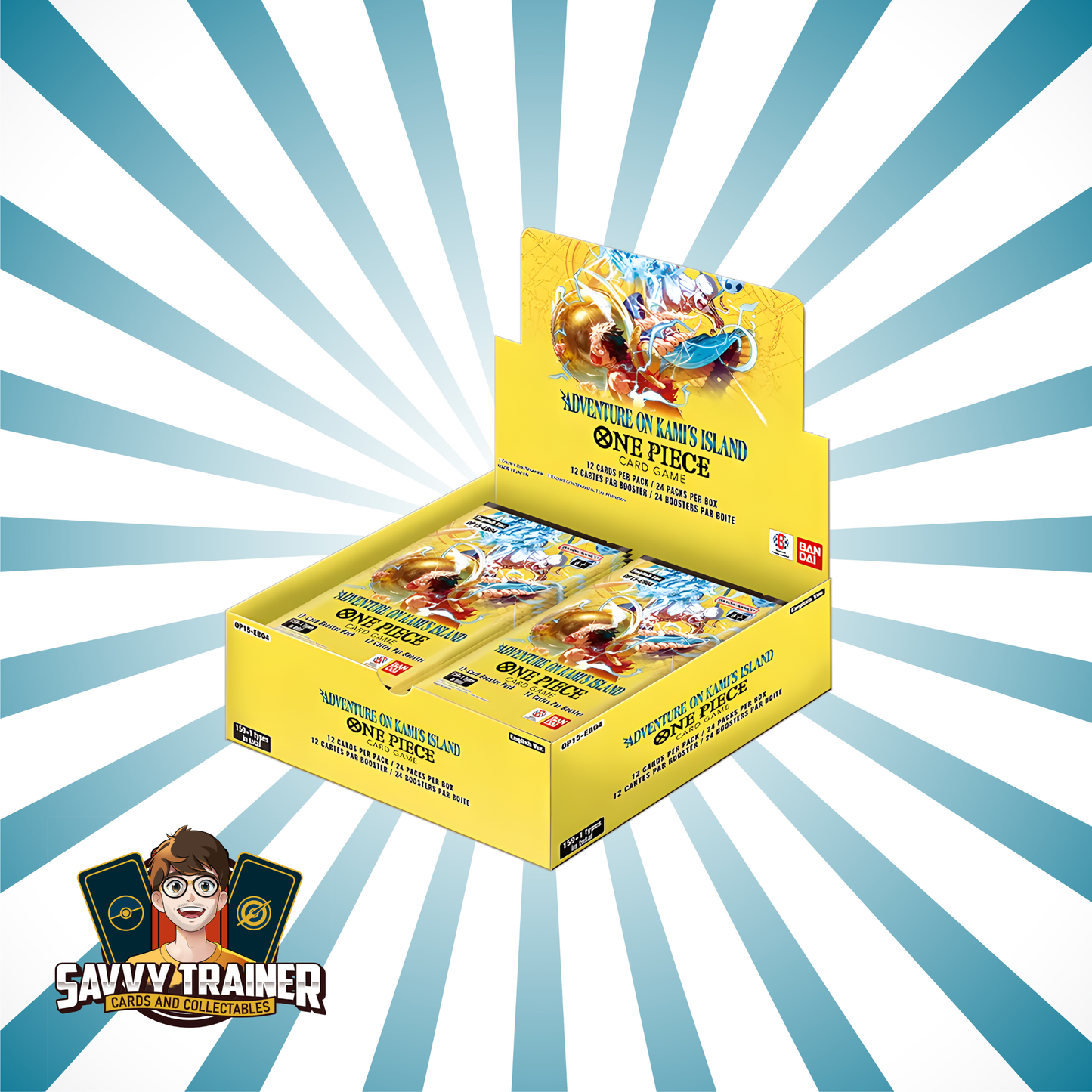 One Piece OP15 ADVENTURE ON KAMI’S ISLAND- [OP15-EB04] - Booster box