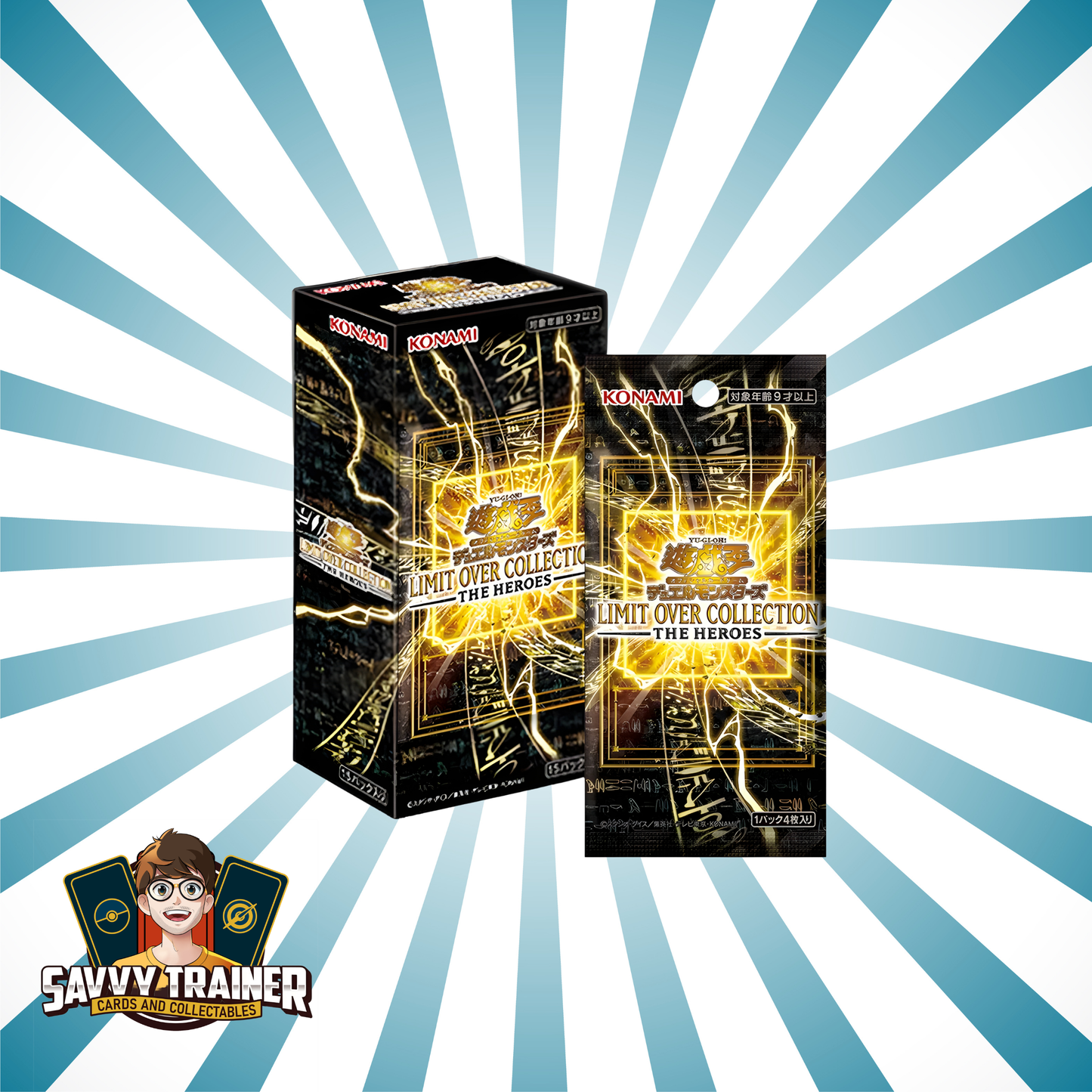 [JAPANESE] YuGiOh! OCG Limit Over Collection The Heroes Booster Box
