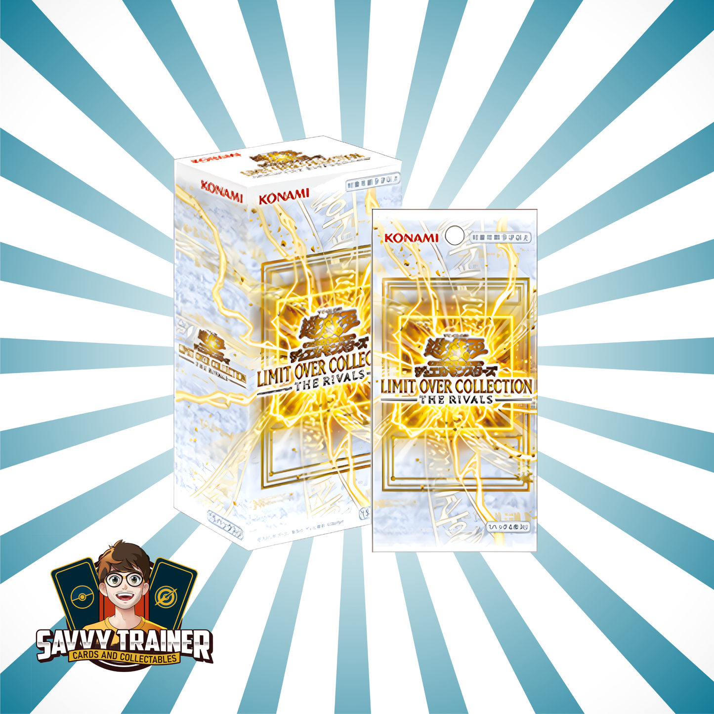 YuGiOh Limit Over Collection -THE RIVALS Booster box