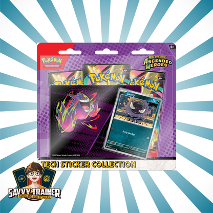 Pokémon TCG: Mega Evolution—Ascended Heroes Tech Sticker Collection (Randomly assorted)